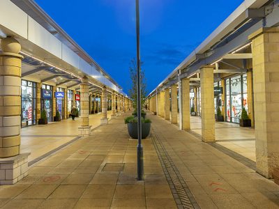 Lakeside Shopping Centre of Doncaster using the Opus 360